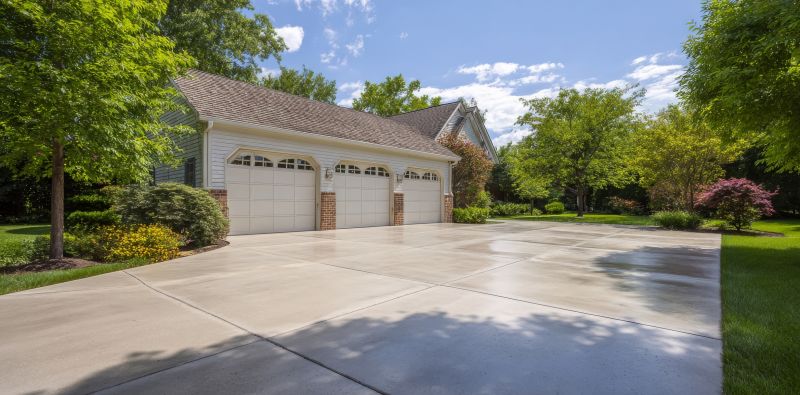 Modern Concrete Driveway