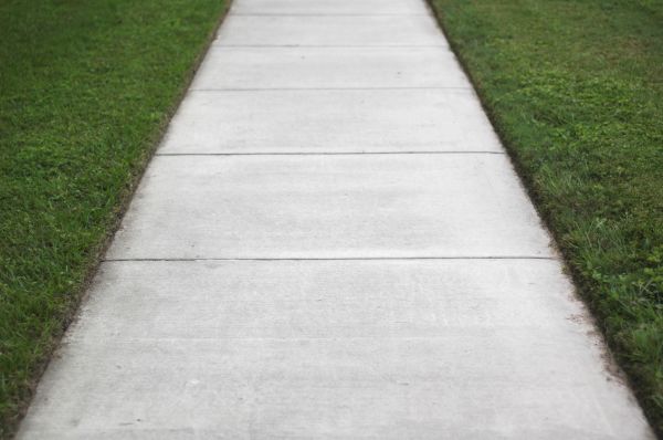 Concrete Path Installation in Carlsbad