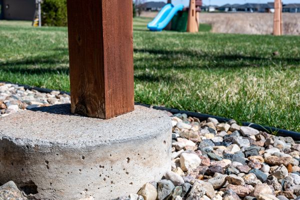 Deck Footing Installation in Carlsbad