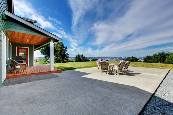 Backyard Concrete Paving in Carlsbad