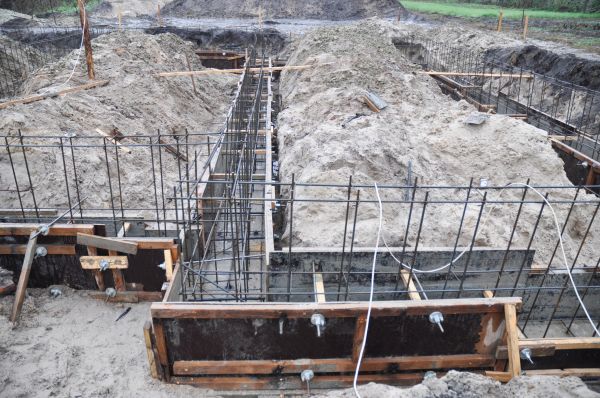 House Footing Construction in Carlsbad
