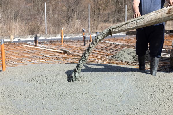 Pole Barn Slab Pouring in Carlsbad