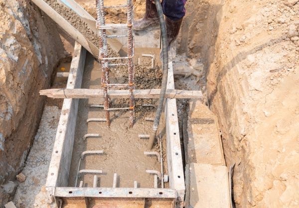 Cement Foundation Pouring in Carlsbad