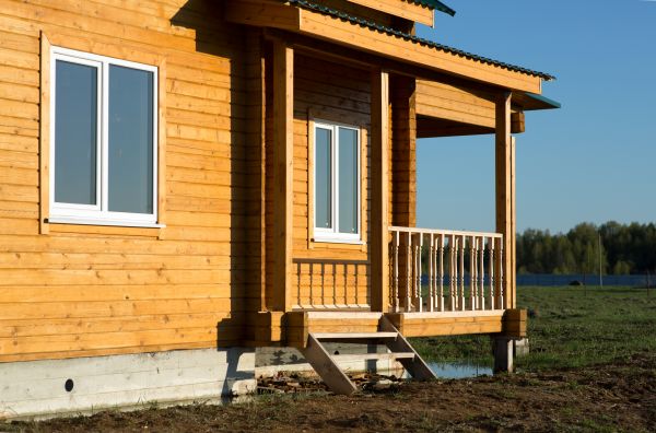 Cabin Footing Construction in Carlsbad
