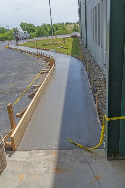 Concrete Sidewalk Paving in Carlsbad
