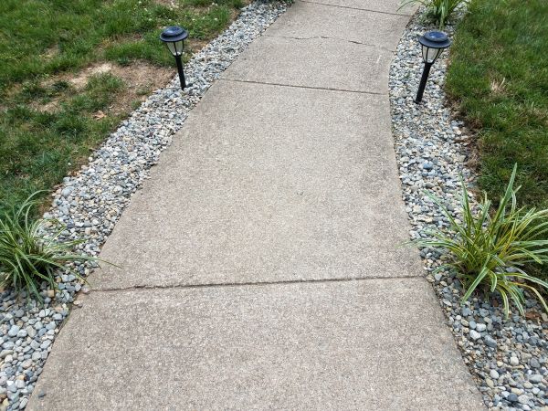 Cement Path Construction in Carlsbad